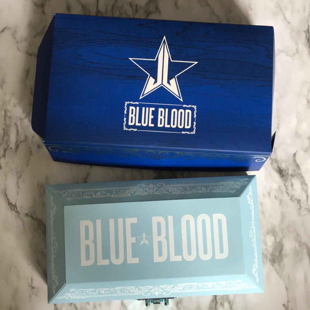 Jeffrey Star cosmetics Blue Blood palette
